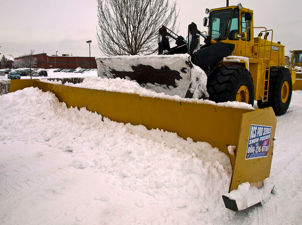 Snow Pusher 2 by contemplative imaging on Flickr