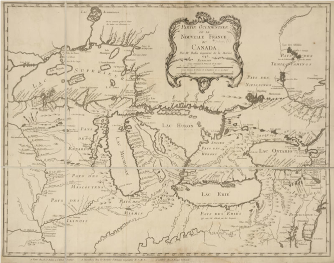 Historic Map of Canada