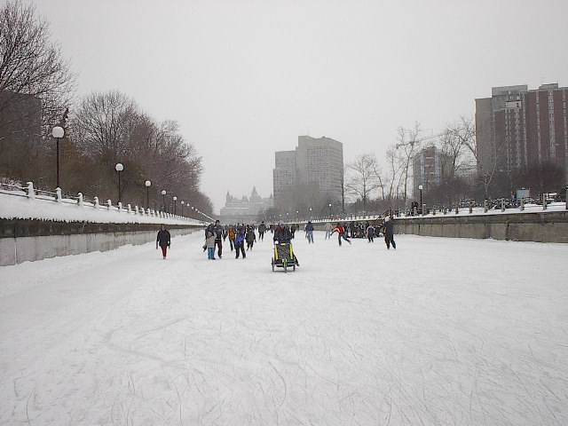 Ottawa's Rideau Canal January 2003