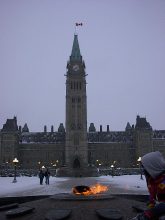 Capital Building in Ottawa January 2003