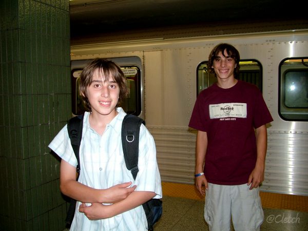 First Subway Ride - Toronto