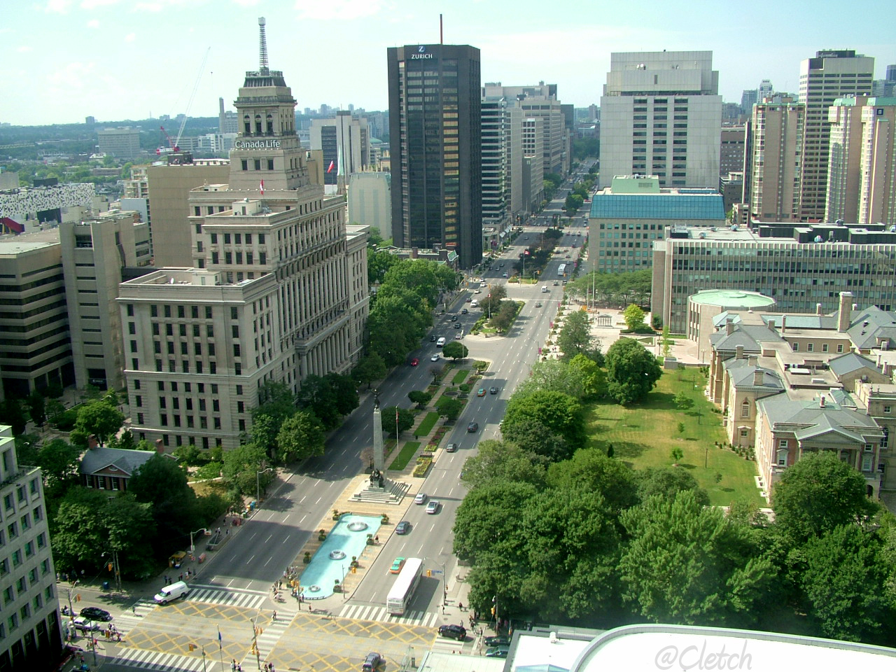 toronto-university-ave-looking-north