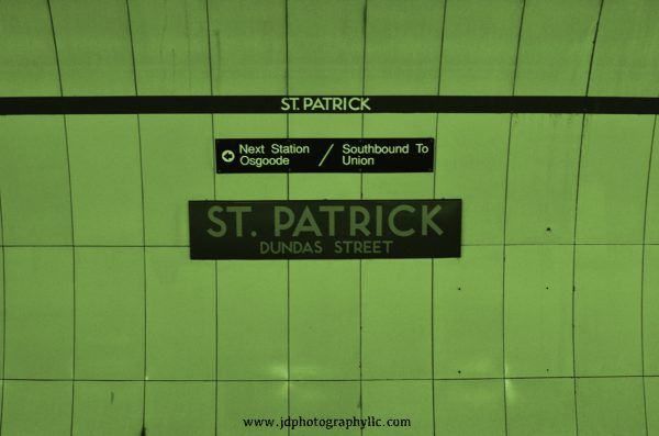 St Patrick Subway Toronto ON